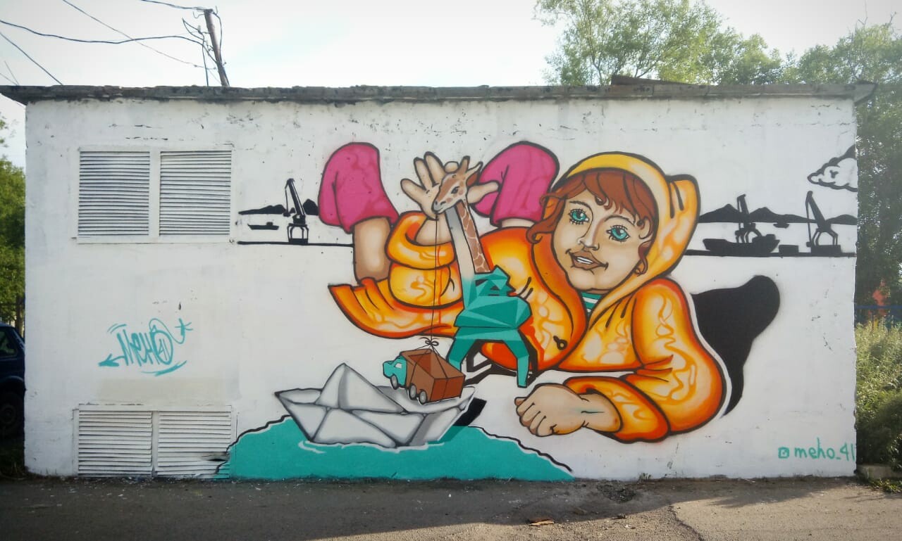 Новые граффити украсили Петропавловск, фото-2