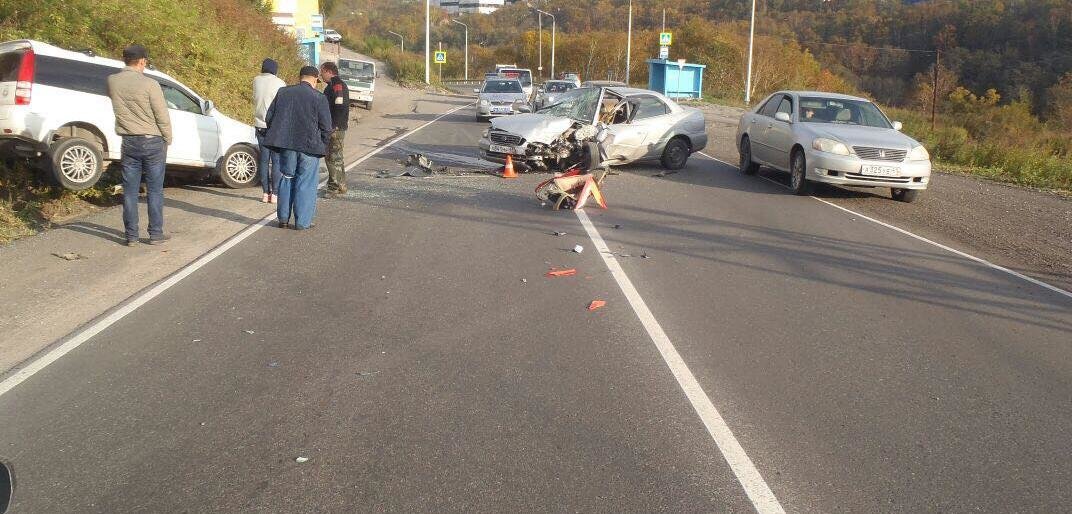 Спасло детское кресло…