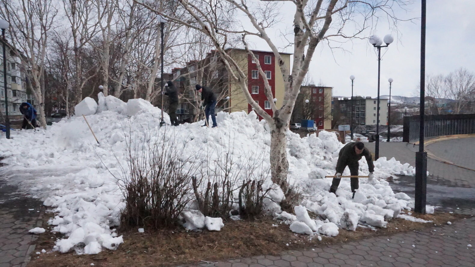 Петропавловск приводят в порядок
