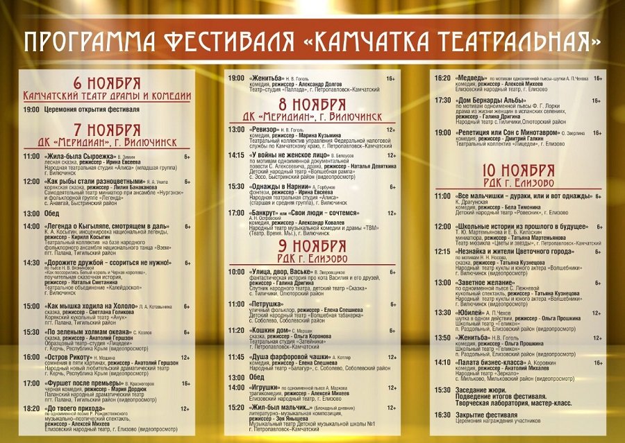 Театральный фестиваль пройдет в Петропавловске-Камчатском (программа), фото-1
