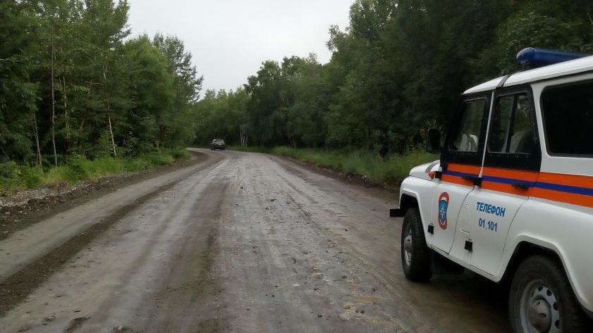 На Камчатке открыли дорогу в районе затопленных дач на «Пятой Стройке»