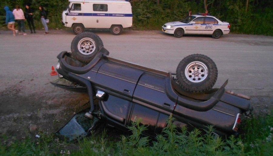 В Петропавловске перевернулся джип с молодежью – есть пострадавшие