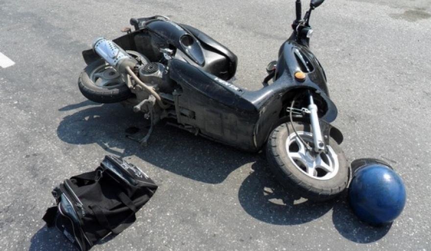 Мопед с тремя детьми попал в ДТП в Петропавловске - есть пострадавшие