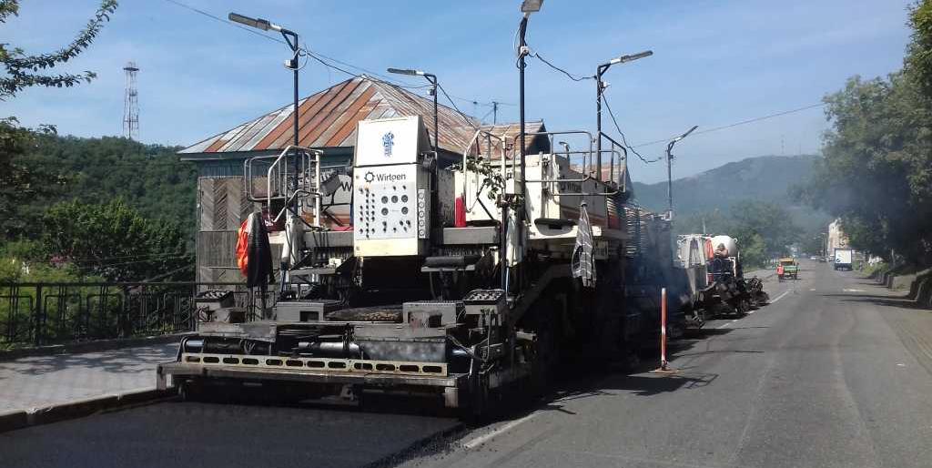 В Петропавловске дорогу в центре отремонтировали на 60%