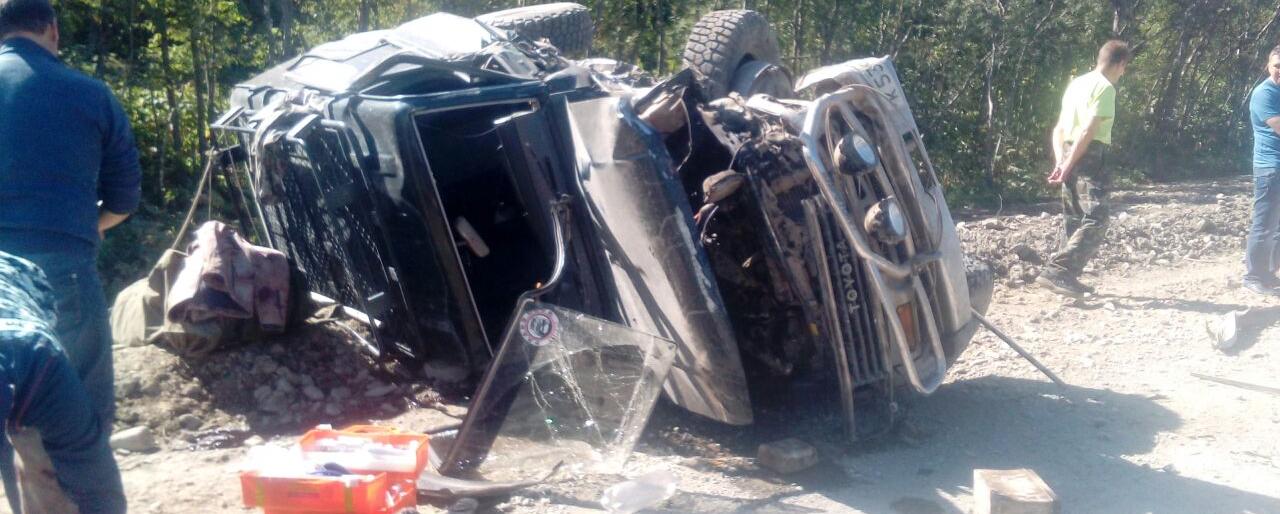 Три человека пострадали в ДТП на Усть-Большерецкой трассе на Камчатке