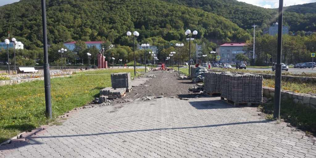 В центре Петропавловска дорожные работы выполнены на 85%