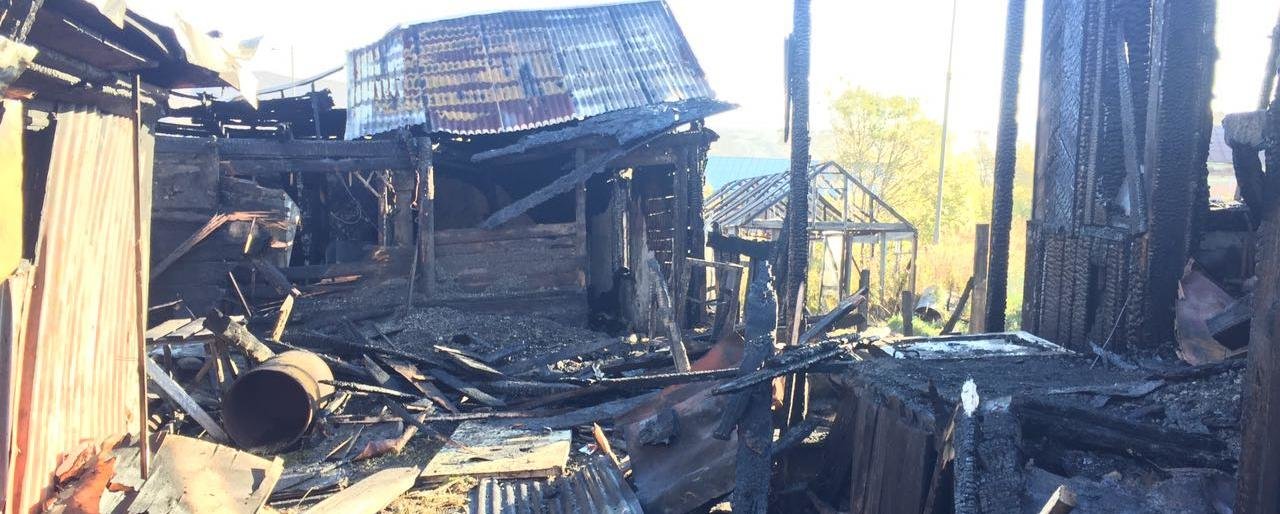 В Петропавловске на 4 км сгорел второй дом за неделю