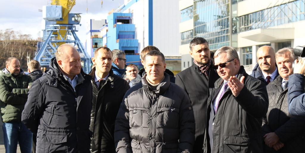 Ряд поручений по развитию порта Петропавловска дал Юрий Трутнев Ряд поручений по развитию порта Петропавловска дал Юрий Трутнев