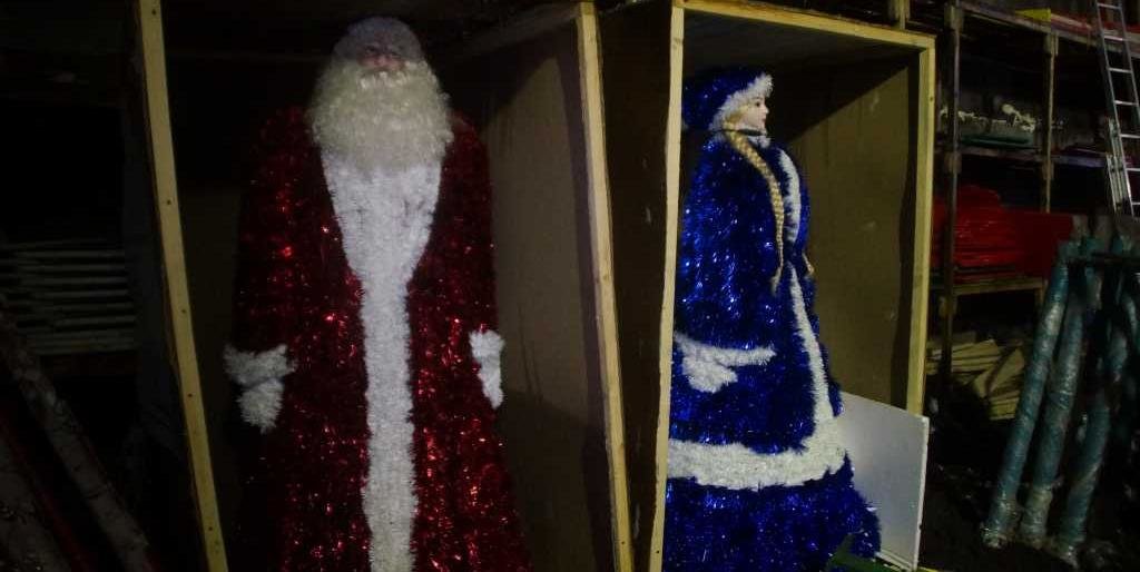 Дед Мороз и Снегурочка прибыли в Петропавловск