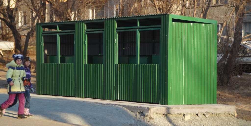 В Петропавловске оборудуют новые мусорные площадки