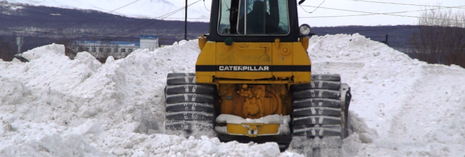 С дорог Петропавловска вывезено более 200 тысяч кубометров снега