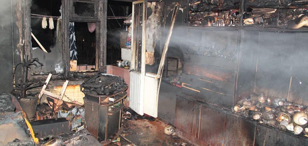 Тело пенсионера нашли в сгоревшей квартире в Петропавловске