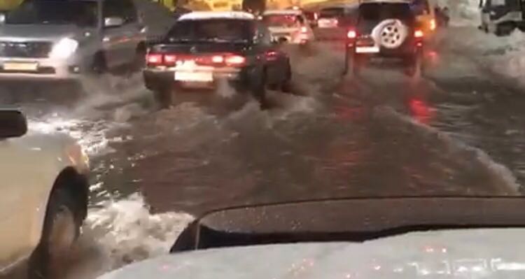В Петропавловске «поплыли» несколько улиц