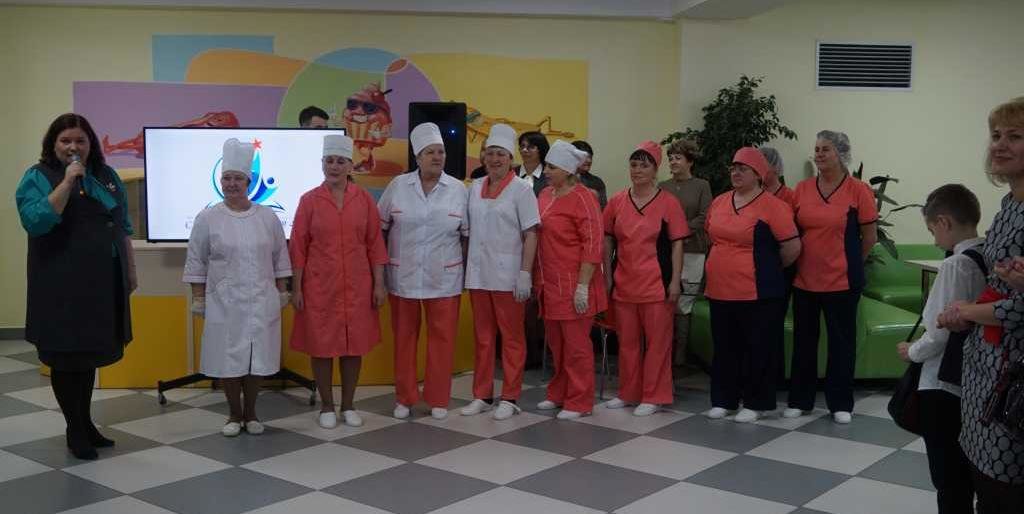 Презентация новой столовой прошла в школе № 40 Петропавловска