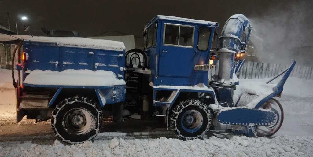 Мэрия: дорожники чистят Петропавловск круглосуточно
