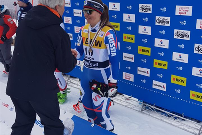 Камчатская спортсменка заняла 3 место на Первенстве мира по горнолыжному спорту