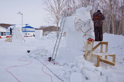 В Петропавловске украшают биатлонный комплекс им. В. Фатьянова к открытию «Берингии»