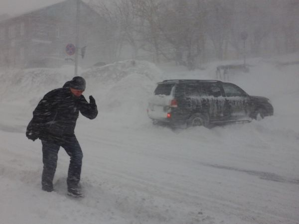 Петропавловск готовится к очередному циклону