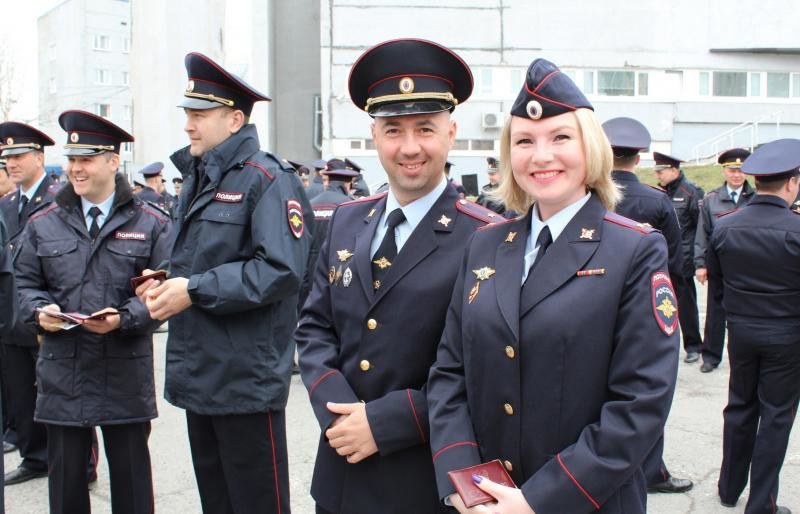 Камчатские полицейские переоделись в летнюю форму