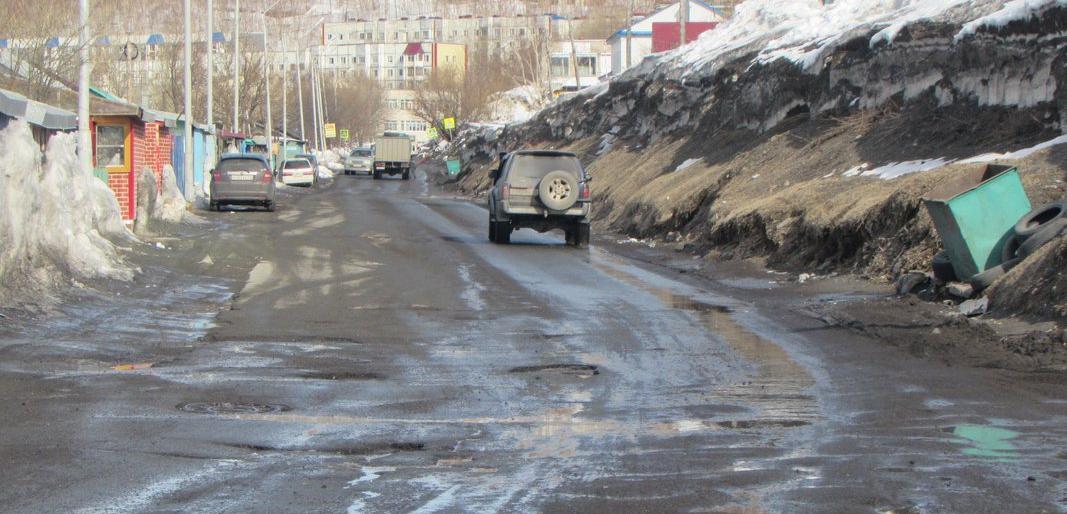 Убитые дороги Петропавловска