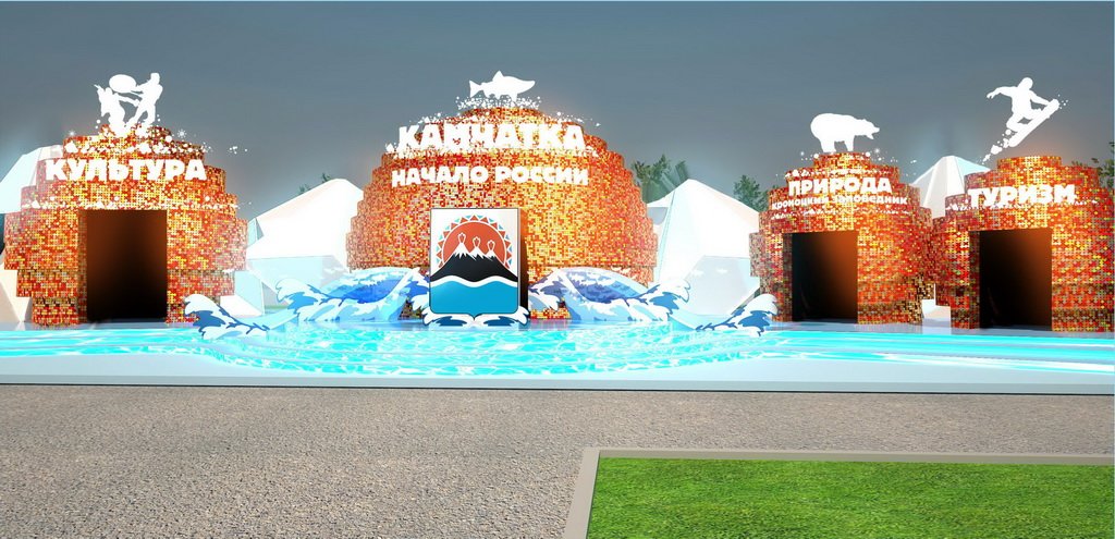Камчатскую экспозицию на ВЭФ построят из икры 