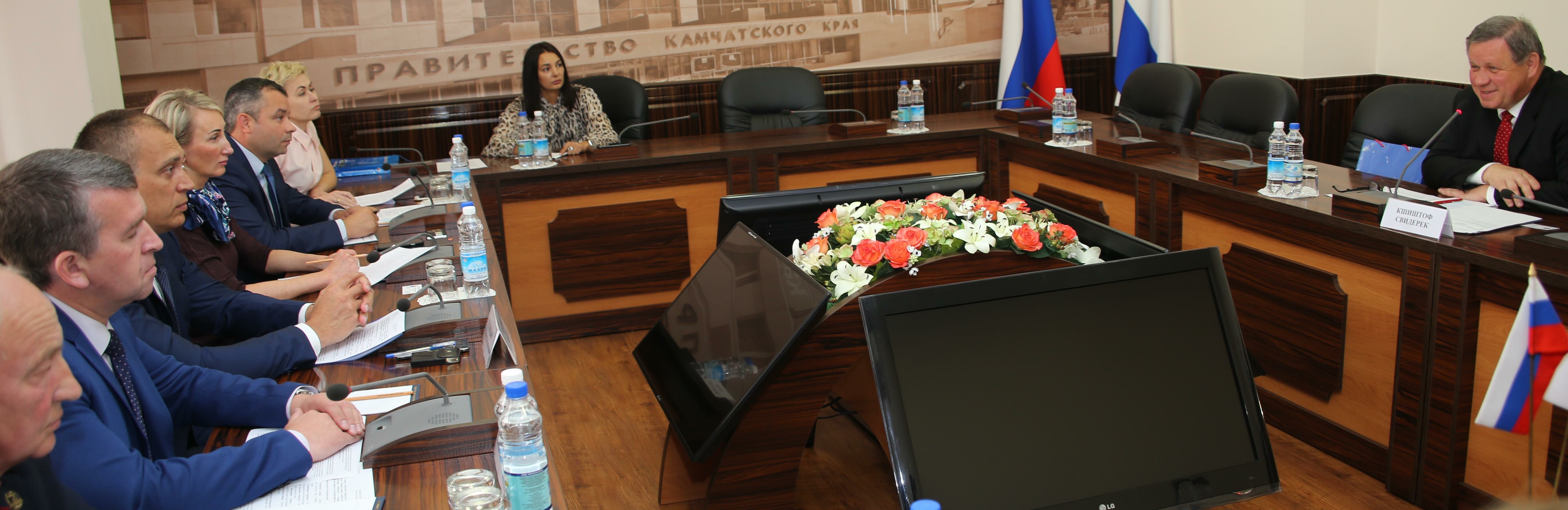 Перспективы сотрудничества бизнеса Польши и Камчатки обсудили в Правительстве края