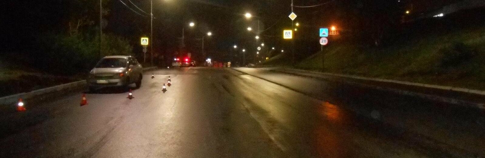 В Петропавловске на «зебре» сбили женщину