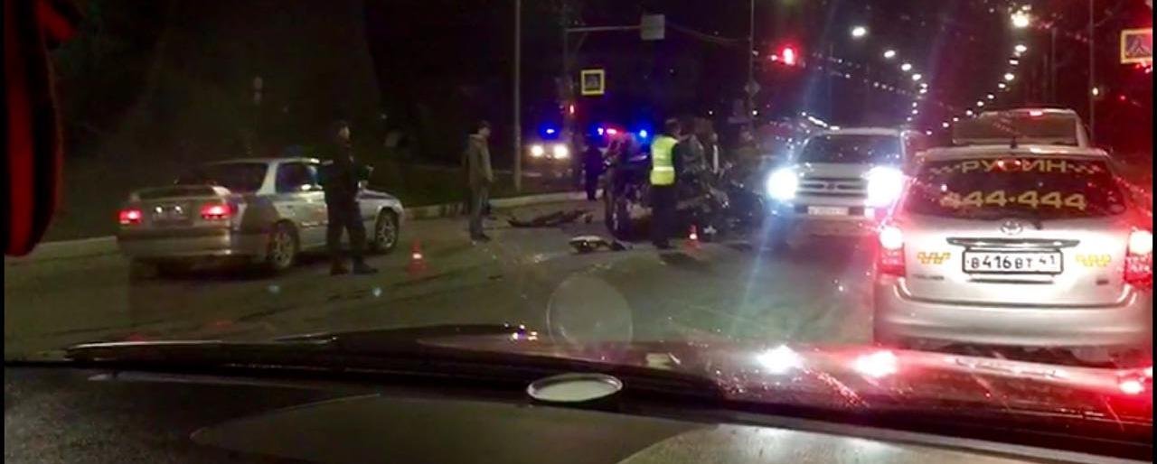 Два джипа столкнулись в Петропавловске – есть пострадавший