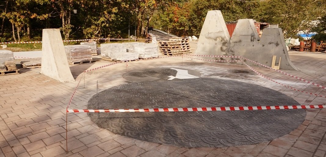 Строительство парка на Никольской сопке идет с опережением графика