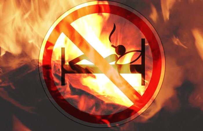 Житель Петропавловска погиб из-за курения в постели 