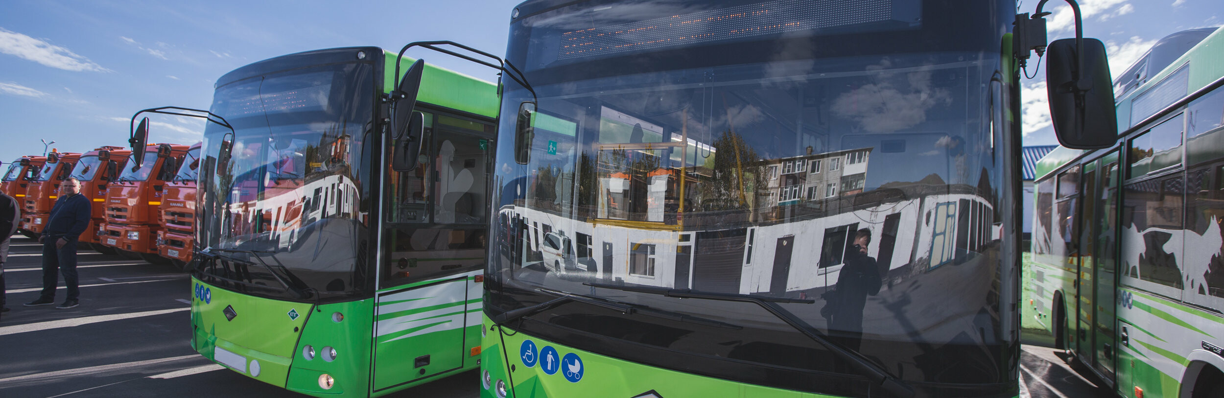 Новые автобусы будут возить пассажиров в Петропавловске Новые автобусы будут возить пассажиров в Петропавловске