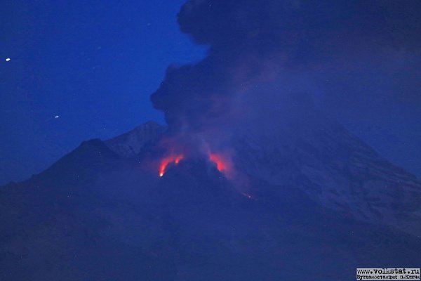 Сильное извержение вулкана может произойти на Камчатке