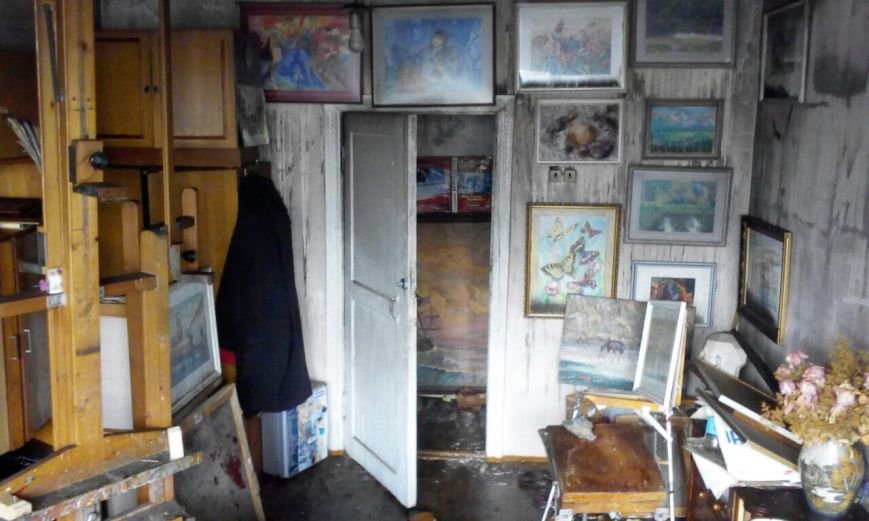 В Петропавловске сгорели две мастерские «Дома Художников», фото-5